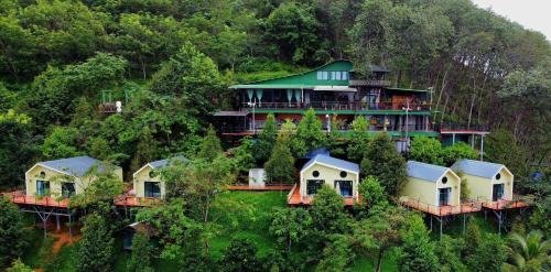 Two Tree Cafe At Suanmuangthong in Takua Thung