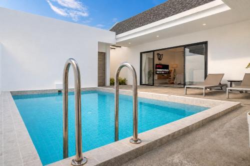 Azure Paradise Villa - Private Pool Villa - 3BR - 3min to Beach in Amphoe Koh Samui
