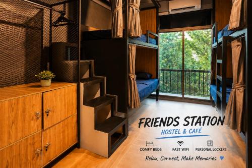 Hostel Friends Station & Cafe in Pattaya South